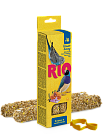 Rio, Палочки для волнистых попугаев и экзотов с медом 2х40гр.