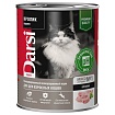 Darsi консервы для взрослых кошек Паштет/Кролик 340г