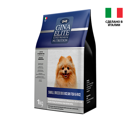 Gina Elite SB Dog Ocean Fish&Rice 1 кг (Италия)