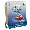 BRIT Premium Паштет воздушный для взрослых. собак мини пород Утка 100г