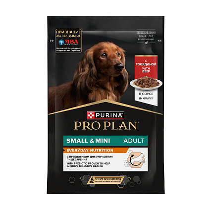 ProPlan, конс. для взрослых собак Говядина, 85 гр.