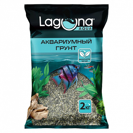 LAGUNA Грунт "Габбро", 5-10мм, 2 кг