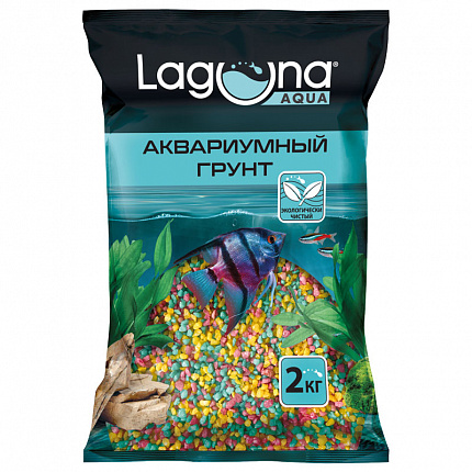 LAGUNA Грунт "Ариэль", 2-5мм, 2 кг