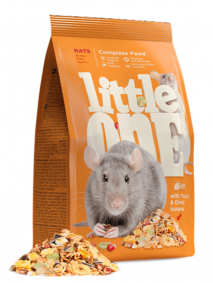 Little One, Корм для крыс, 0,4 кг