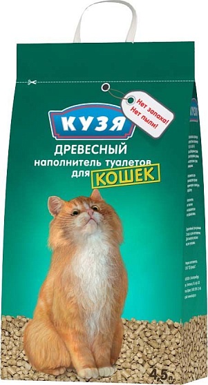 КУЗЯ 4,5 л Наполнитель для кошек