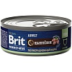BRIT Premium By Nature Консервы для кошек с мясом Цыпленка 100г