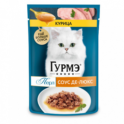 Gourmet Perle Соус Де-Люкс с Курицей, 75 г
