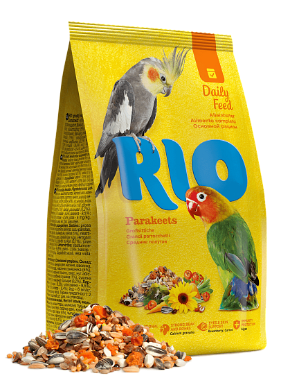 Rio, Корм для средних попугаев, 0,5 кг