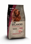 VITALCAN Balanced Dog Adult Natural Recipe Корм д/взрослых собак Свинина 3кг
