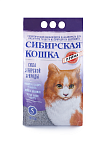 Сибирская кошка, Наполнитель Прима комкующийся, 5 л