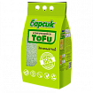 Барсик TOFU Зелёный Чай Наполнитель древесный комкующийся 4,54л 3кг