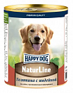 Happy Dog кон.для собак Телятина Индейка 970г
