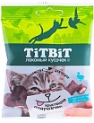 TiTBiT Хрустящие подушечки для кошек с паштетом из утки 30 г