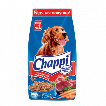 CHAPPI "Говядина по-домашнему" сухой 15 кг