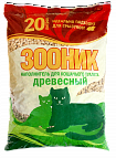 ЗООНИК Наполнитель древесный 20 л