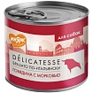 Мнямс консервы Delicatesse для собак всех пород Бразато по-итальянски (Говядина Морковь) 200 гр