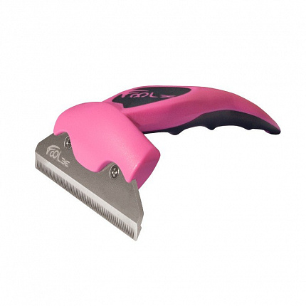 Фурминатор Foolee XL ( 13 cm) розовый