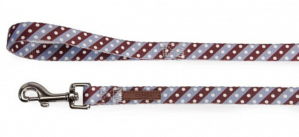 Camon Поводок "Twill Dot Purple" 10x1200 мм