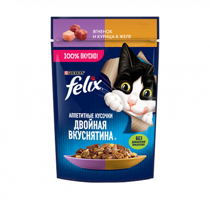 FELIX Домашняя вкуснятина Ягненок 26х75гр