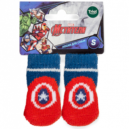 TRIOL Носки Marvel Капитан Америка, размер S