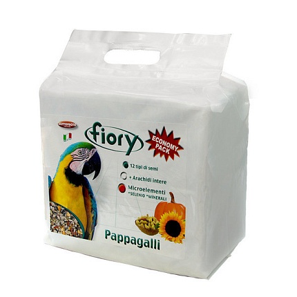 FIORY корм для крупных попугаев Pappagallini 700г