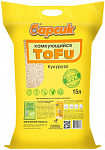 Барсик TOFU Кукуруза Наполнитель комкующийся 15л