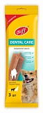 TiTBiT Biff Dental Care Жевательный снек для собак средних пород Говядина 77г