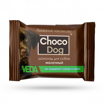Веда Choco Dog Шоколад молочный для собак 15г