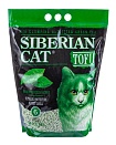 Сибирская кошка Тофу Наполнитель комкующийся Зеленый чай 6л