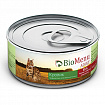 BIO MENU кон.для кошек паштет Кролик 100г