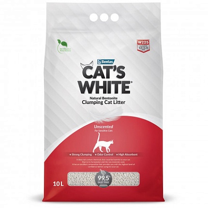 CAT'S WHITE Marseille soap Наполнитель с ароматом марсельского мыла 10л