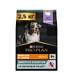 ProPlan, сухой для взрослых собак с Чувствительным пищеварением Индейка,2,5 кг