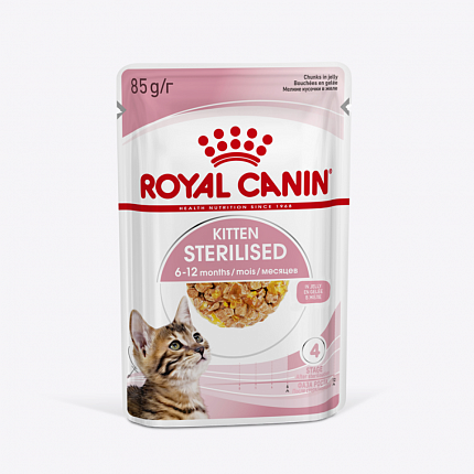 ROYAL CANIN, KITTEN STERILISED ЖЕЛЕ 0,085 кг