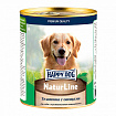 Happy Dog кон.для собак Телятина с овощами 970г
