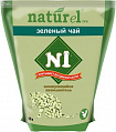 №1 НАПОЛНИТЕЛЬ NATUREL "Зеленый чай" Комкующийся 4,5 л