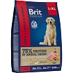 BRIT Premium Dog Adult large and Giant Сухой корм.для взрослых собак кр/гигант пор. Курица 3кг