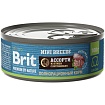 BRIT Premium By Nature Консервы для взрослых собак мелких пород  Ассорти из Птицы и Потрошками  100г