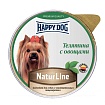 Happy Dog кон.для собак мелких пород паштет Телятина с овощами 125г