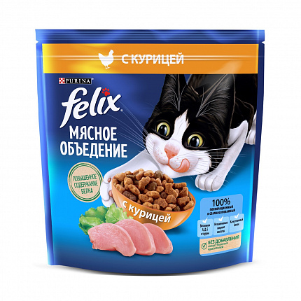 FELIX Мясное объедение Курица, 3 кг