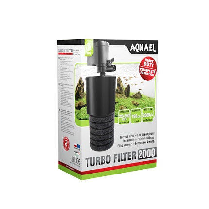 AQUAEL Turbo Filter 2000, Внутренний фильтр, 350-500 л