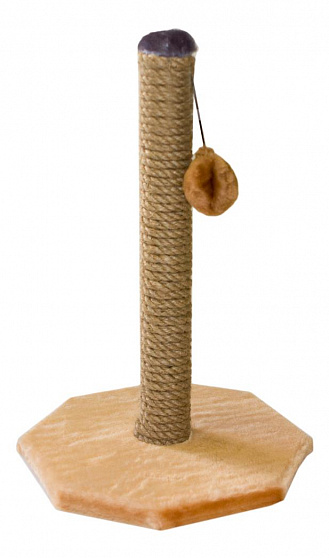 Дарэлл Когтеточка-столбик простая сизаль 36*34*48cм
