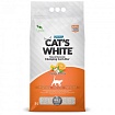 CAT'S WHITE Orange Наполнитель с ароматом апельсина 5л  10%