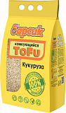Барсик TOFU Кукуруза Наполнитель древесный комкующийся 4,54л
