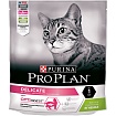 ProPlan, сухой для взрослых кошек с чувствительным пищеварением Ягненок, 0,4 кг