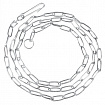 GAMMA Цепь привязочная, 3*2500мм
