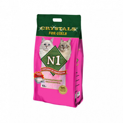 №1 НАПОЛНИТЕЛЬ For Girls силикагель 12,5 л
