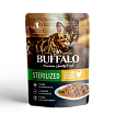 Mr.Buffalo Sterilized  д/стериал кошек Цыпленок в соусе 85г пауч