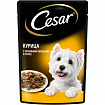 Cesar, Курица с зелеными овощами, пауч 0,085 кг