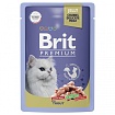 BRIT Premium пауч для взрослых кошек Форель в желе 85г