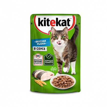 KITEKAT "Рыба" пауч 0,085 кг 1х28 шт